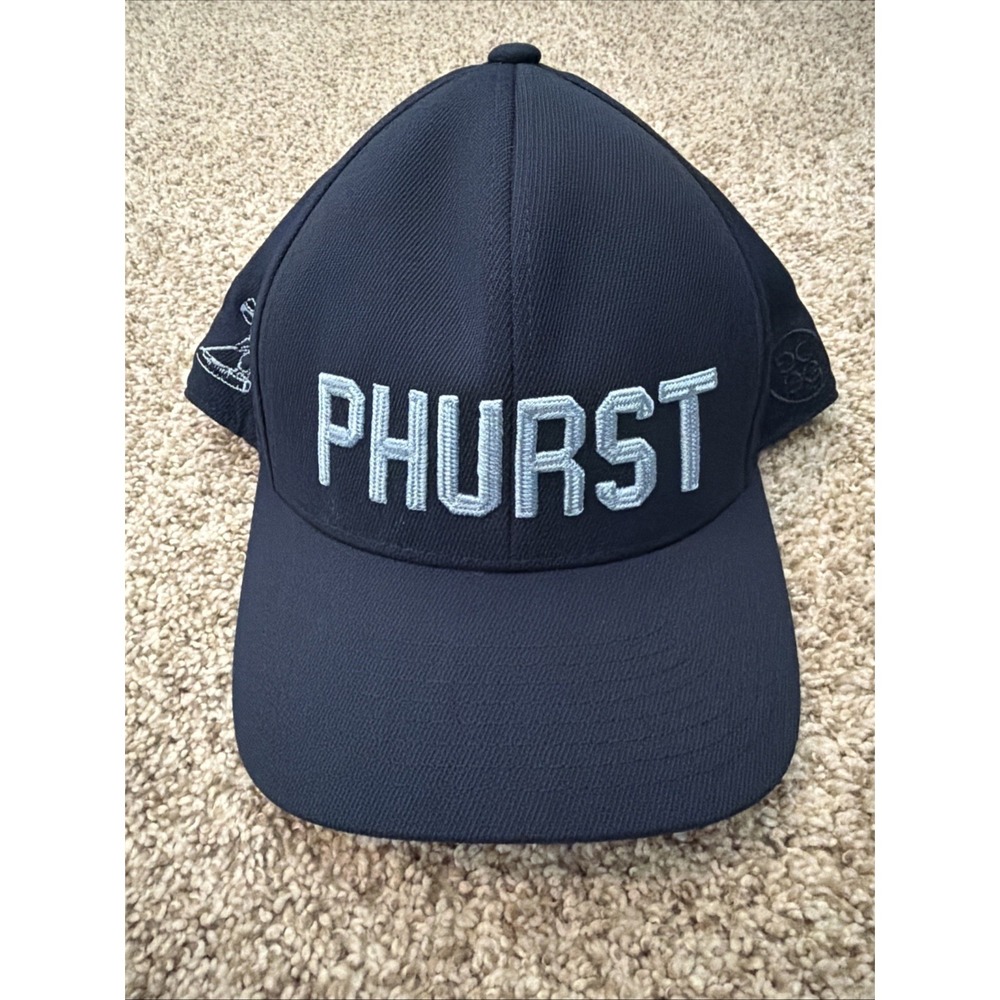 G/FORE 110 Flexfit Tech SnapBack Golf Cap Hat Pinehurst PHURST Navy Blue OS